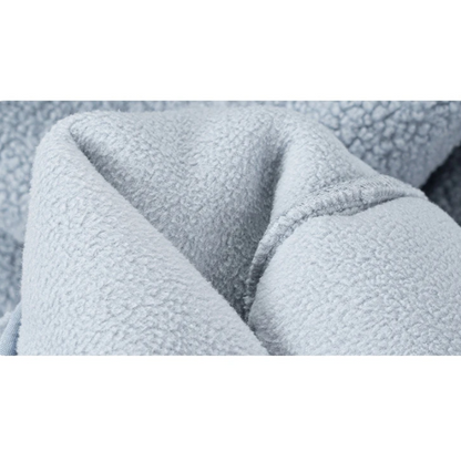 Vrouwelijke Fleece Vest met Capuchon Zacht Sherpa Jasje