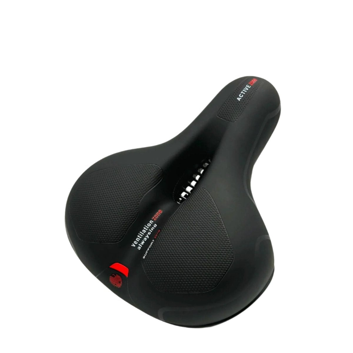 Ergonomisch Fietszadel met Gel-Demping - Comfortzadel voor Langere Fietstochten - Ademend en Drukverlagend - Universele Pasvorm