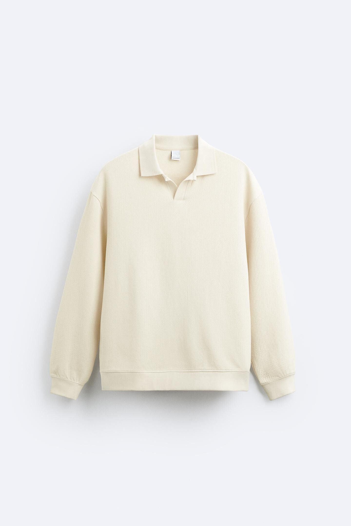 Beige Pullover met Polokraag voor Elegante Look - StudioMarella
