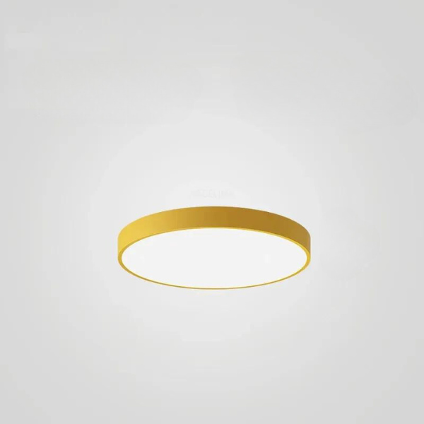 Kleurrijke Plafondlamp Rond LED Ultradun Design voor Woonkamer Slaapkamer Studeerkamer Gang Modern Interieur Verlichting Scandinavisch