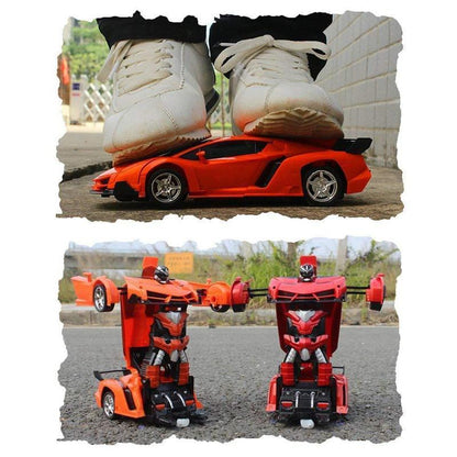 RC Transformerende Auto – Speelgoedauto en Robot in Één met Afstandsbediening