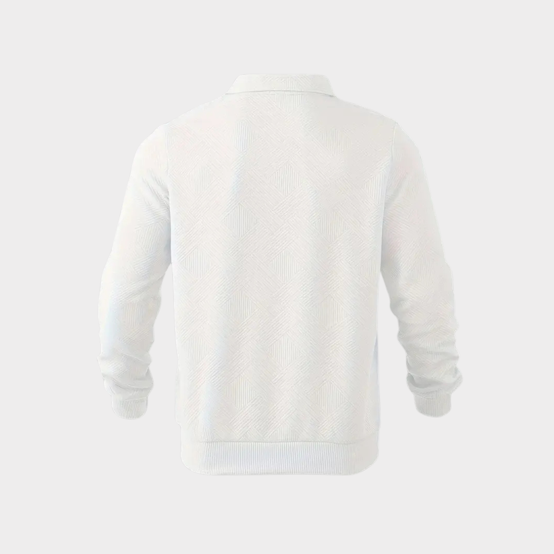 Premium Quarter Zip Trui voor Heren