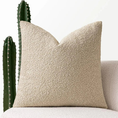 Kussenhoes Bouclé Luxe 45x45 Zacht Minimalistisch Design