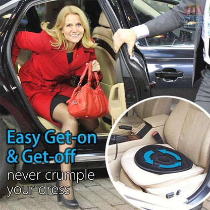 Draaibaar Zitkussen 360° Memory Foam Comfort Zwart Beige Koffie Rood Antislip voor Auto Kantoor Thuis Mobiliteitsondersteuning Ergonomische Zithulp