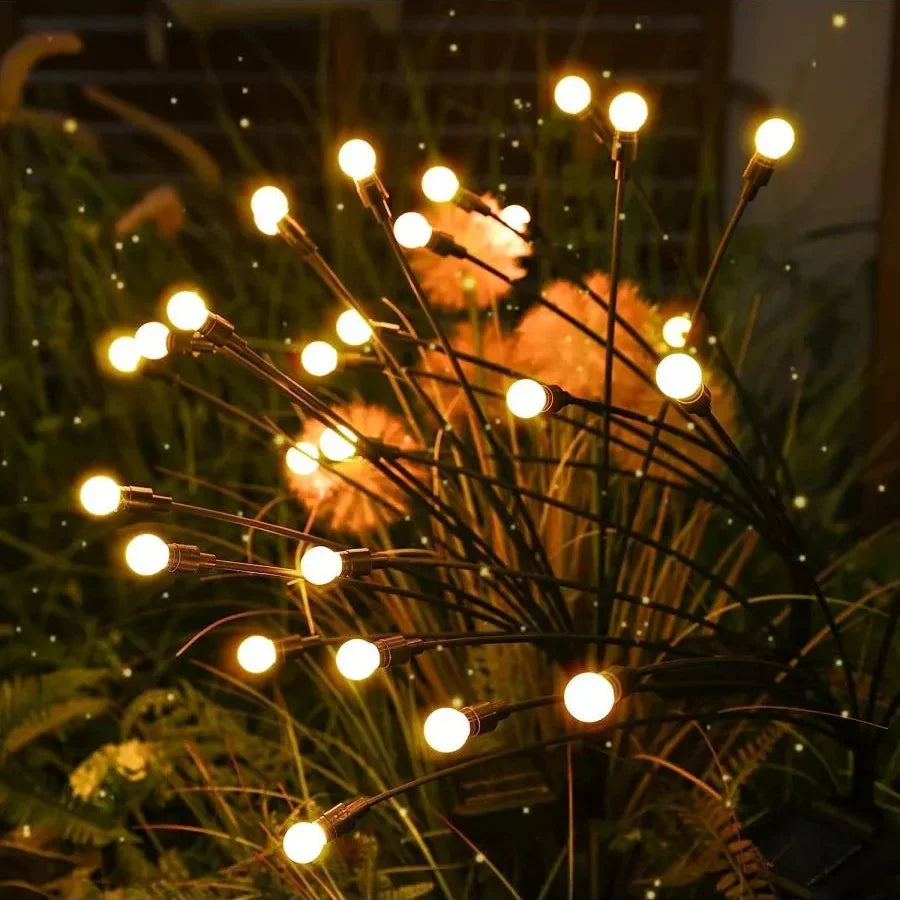 Vuurvlieg Tuinlamp Zonne-energie 20 LED Warm Wit Buitenlamp