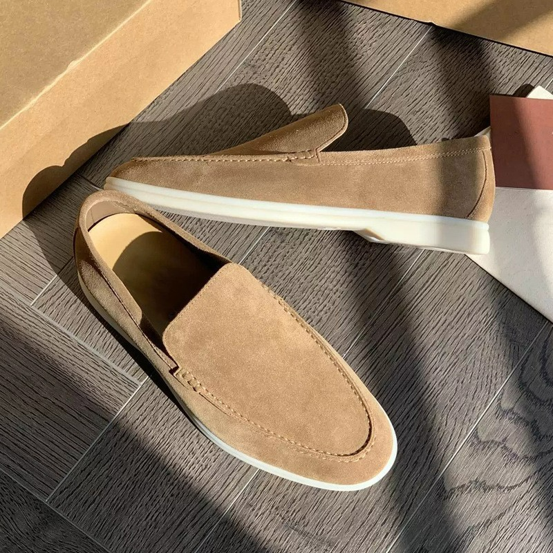 Heren Loafers Suède Comfortabele Casual Schoenen