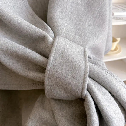 Lichte Poncho Cape met Bescherming tegen Wind en Kou – Warme Shawl voor Najaar en Winter