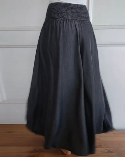 Rosa Joggingbroek met Elastische Band en Wijd Model - StudioMarella