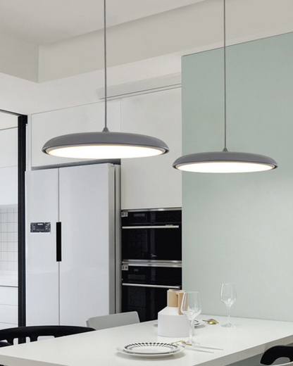 Ronde Hanglamp met Zachte Lichtverspreiding Zwart Grijs Groen Roze Wit Oranje ø25cm ø40cm Modern Scandinavisch Design voor Eetkamer Woonkamer Werkplek