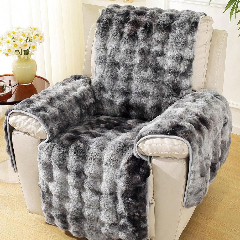 Fluwelen Relax Fauteuil Hoes met Antislip | Luxe Textuur & Perfecte Pasvorm voor Bescherming