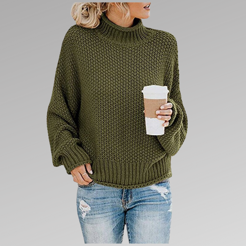 Dames Sweater Zacht Knit Classic Model Comfortabel