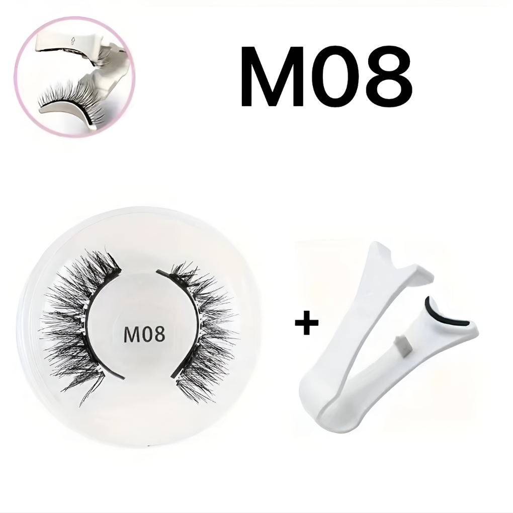 Magnetische Kunstwimpers Set met Pincet - Herbruikbaar - Lijmvrij Aanbrengen - Natuurlijke Look - Valse Wimpers