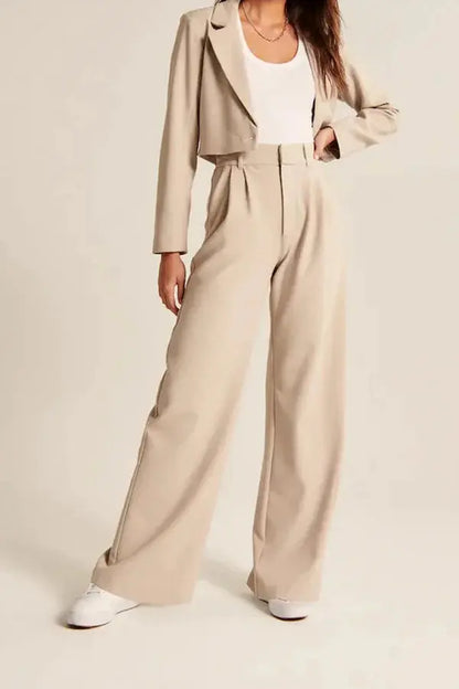 Vrouwen Werkbroek Wijd Comfortabel Zittend Model