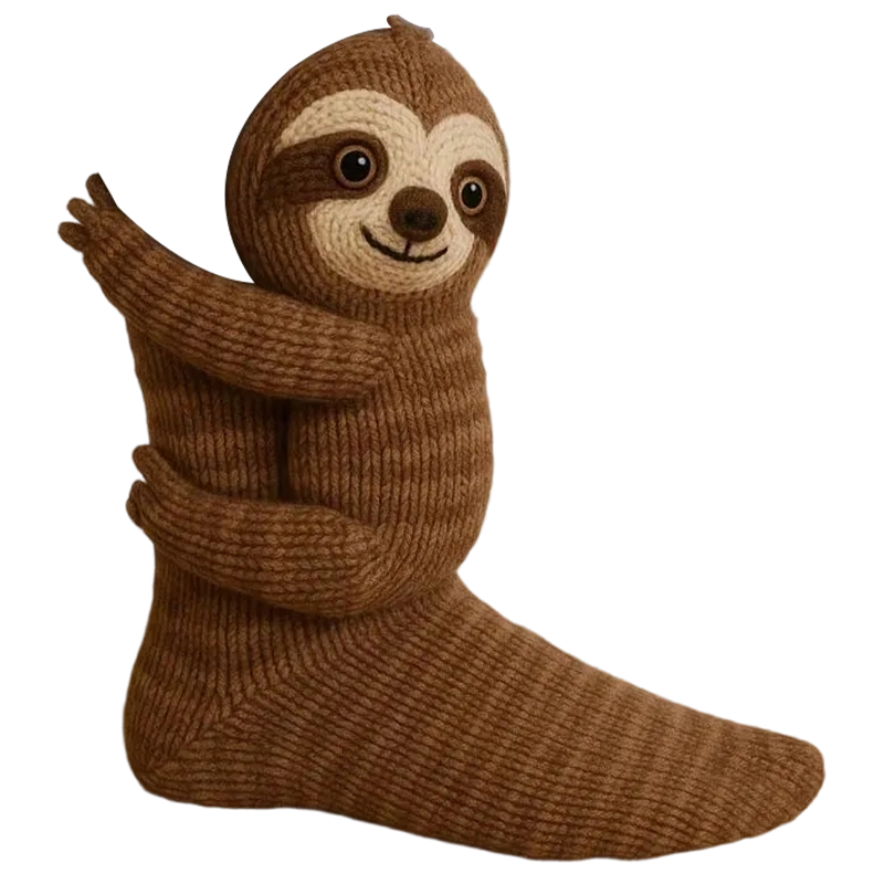 Knuffel Sokken met Dieren Design – Zachte Hugsokken voor Warmte en Comfort