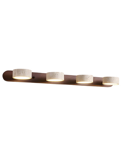 Wandlamp met meerdere lichtpunten natuursteen modern badkamerverlichting warmwit koelwit 2-3-4 lichts stenen armatuur