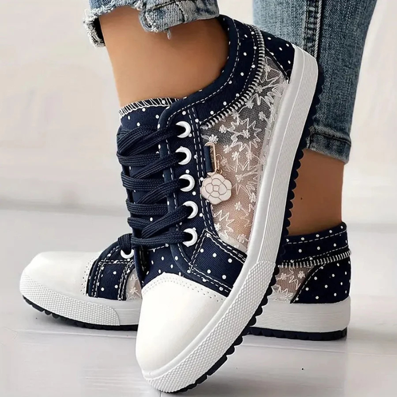 Dames Wandelschoenen Comfortabele Brede Pasvorm