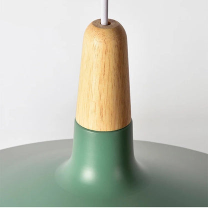 Hanglamp Scandinavisch Aluminium Hout Wit E27 Eettafel Woonkamer Minimalistisch Design Verlichting Keukeneiland