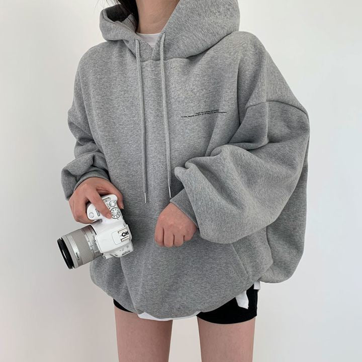 Dames Hoodie Space Print Casual Streetwear → Dames Hoodie Space Print Casual Straatmode