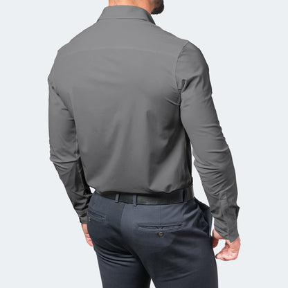 Heren Overhemd Wit Stretch Streekvrij Formal