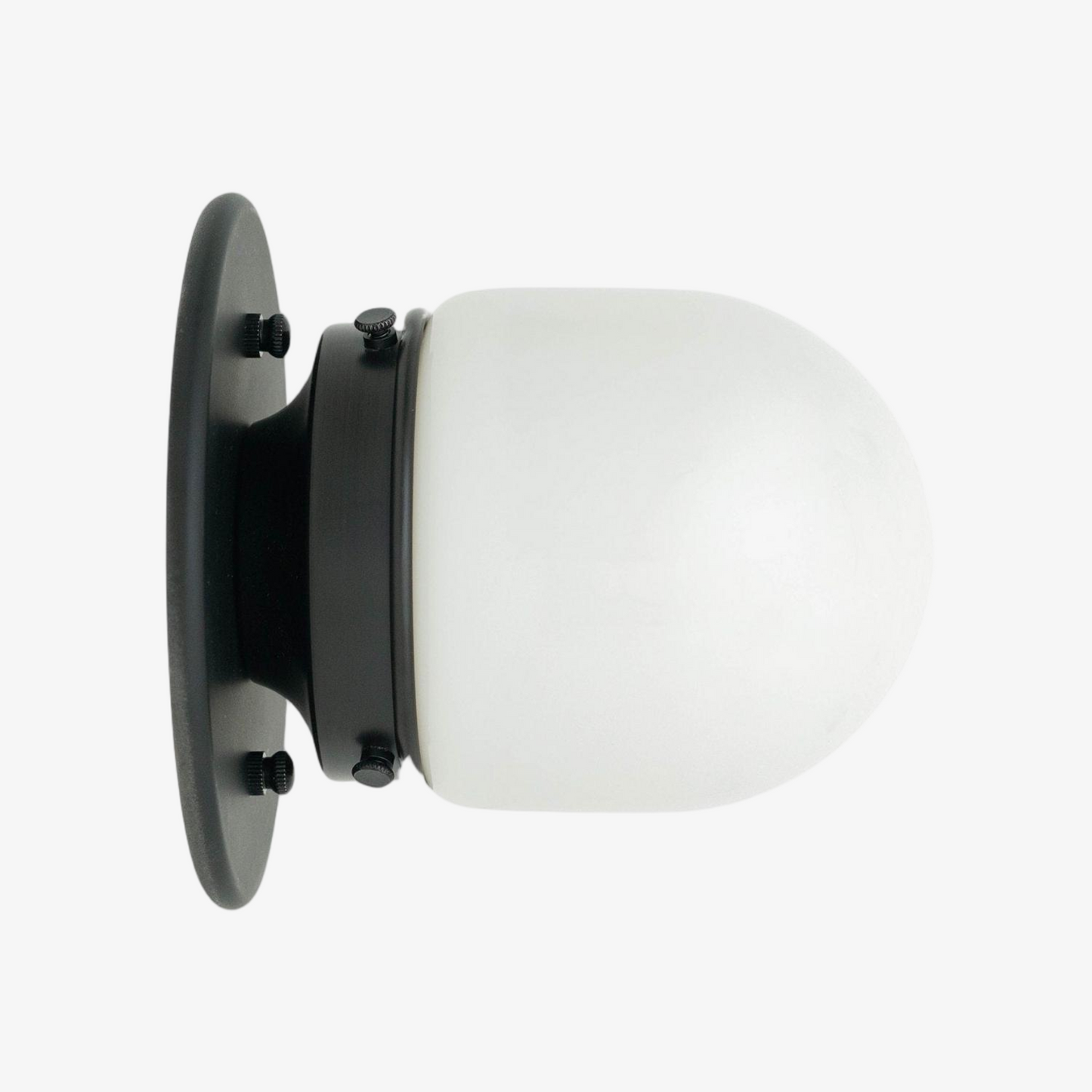 Opaal Glazen Wandlamp & Plafondlamp Dubbelfunctie Modern Design Messing