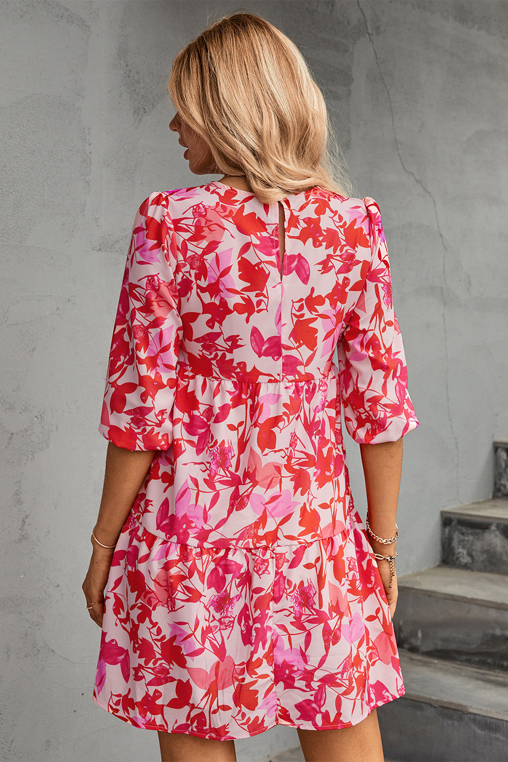 Zomerjurk Bloemenprint Vrouwelijke Jurk voor Zomer