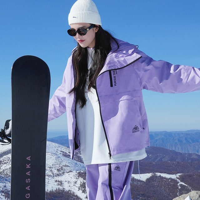 Dames Ski Pak Waterdicht Lichtgewicht 2-Delig Jacket Broek - StudioMarella