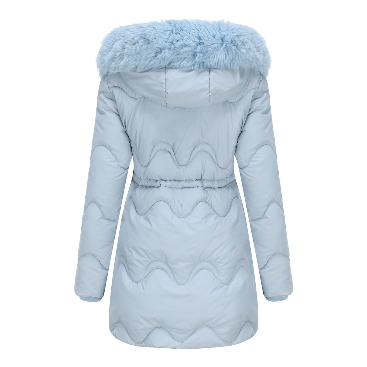 Dames Winterjas Warm en Gewatteerd met Afneembare Capuchon
