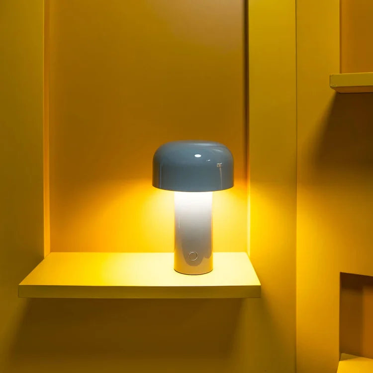 Paddenstoel Tafellamp Draadloos Dimbaar LED Sfeerverlichting Binnen Buiten