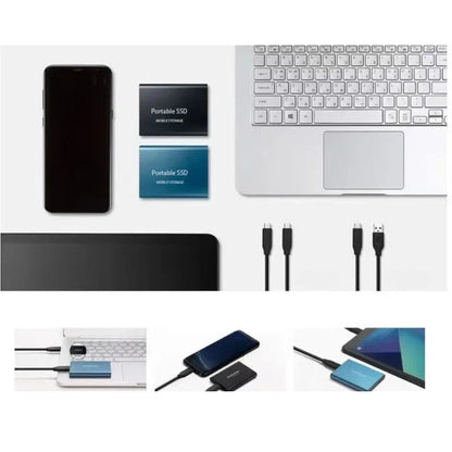 Externe SSD Schijf USB 3.0 Draagbaar Snelle Dataopslag Compact