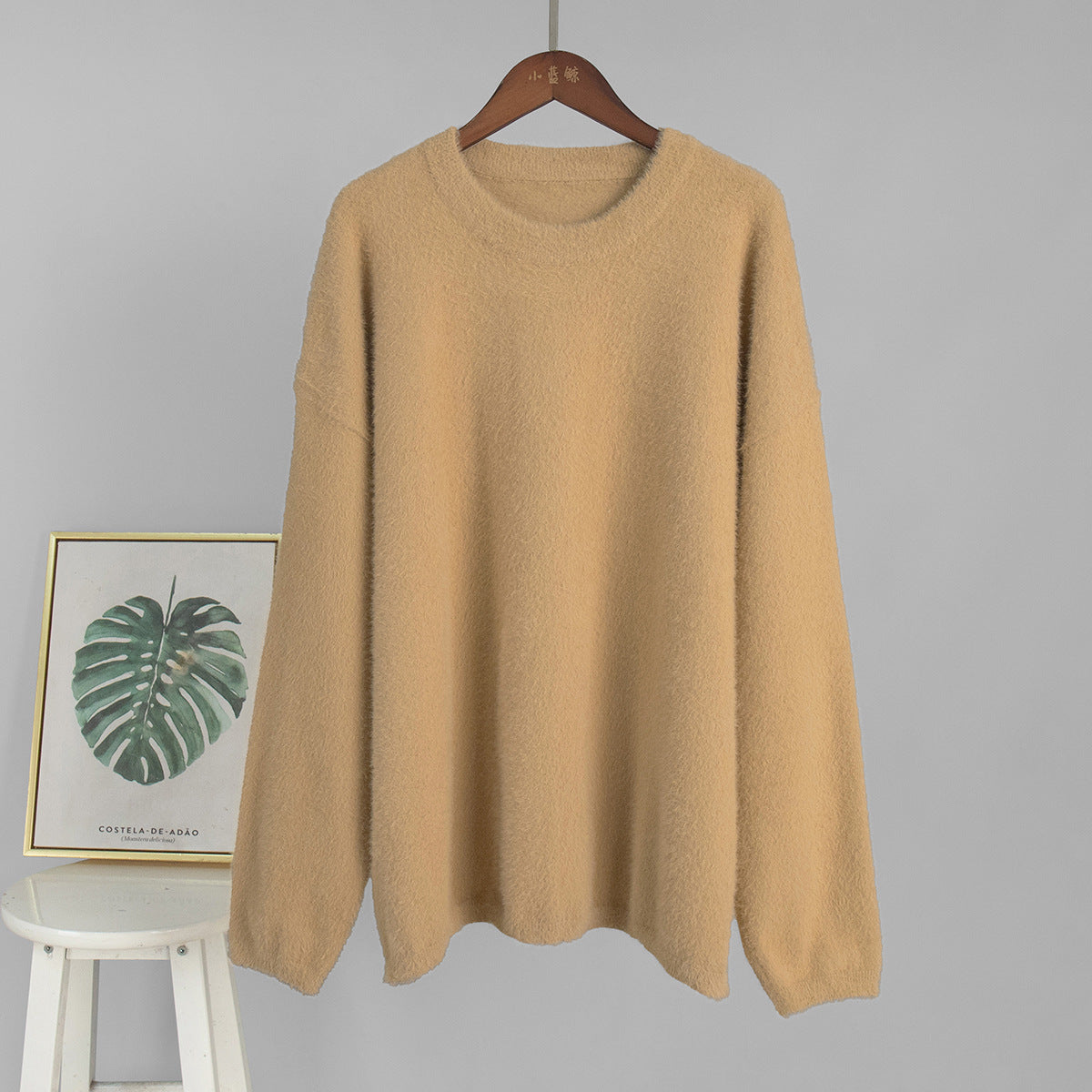 Dames Trui Zacht Gebreid Pastelkleuren Trendy