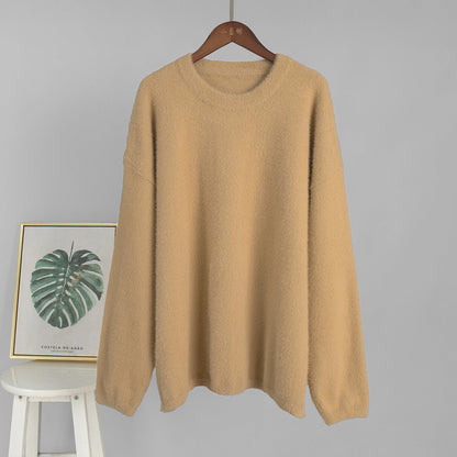 Dames Trui Zacht Gebreid Pastelkleuren Trendy