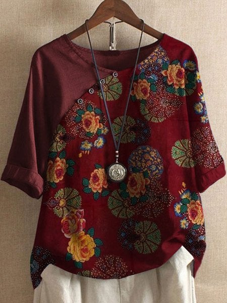 Dames T-Shirt Korte Mouwen met Kitty Print - StudioMarella