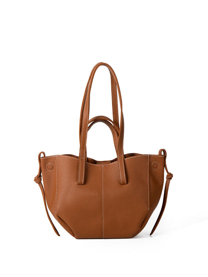 Dames Schoudertas Grote Tote Bag Leer Zwart