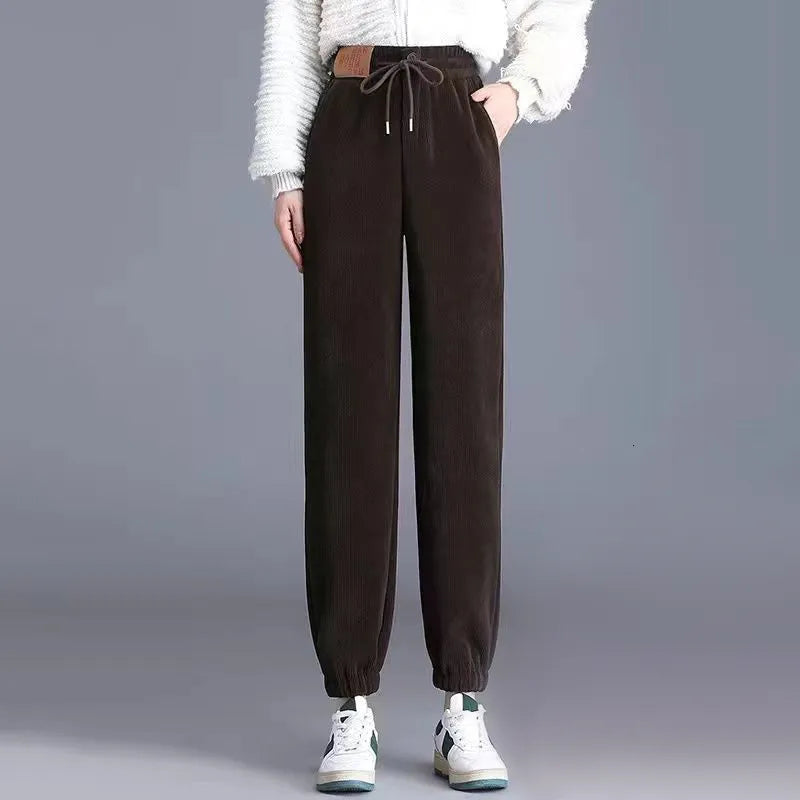 Fleece Broek Dames Warm en Zacht voor Buiten - StudioMarella