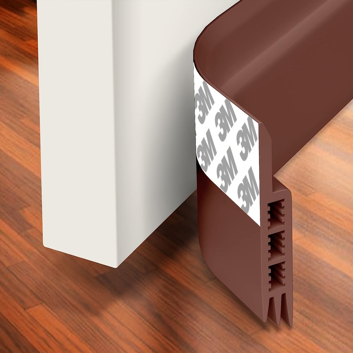 Tochtstrip Deur Siliconen 99cm Wit Zelfklevend Geluidsisolatie Deurafdichting Tochtstopper Energiebesparing Woning Isolatie