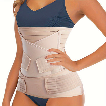 3-in-1 Postpartum Buikband – Verstelbare Herstelband voor Buik, Taille & Bekken