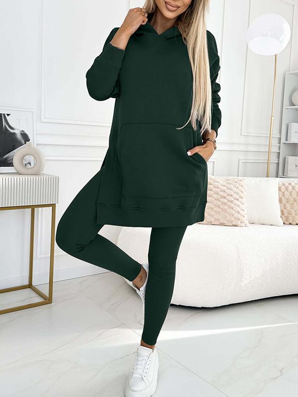 Dames Lounge Set - Zachte Hoodie en Joggingbroek