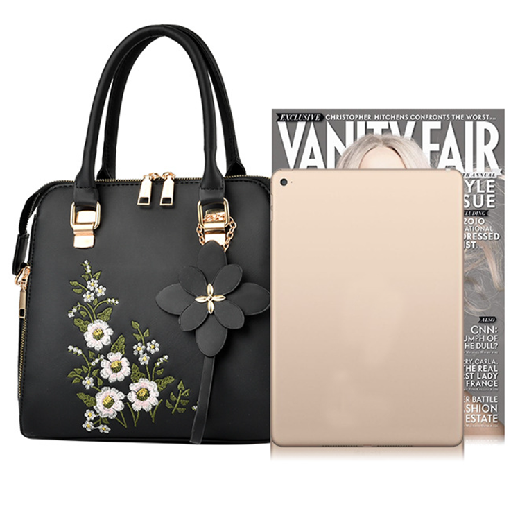 Dames Handtas Bloemenprint Trendy Design Leana → Dames Handtas Bloemenprint Elegant Design Leana