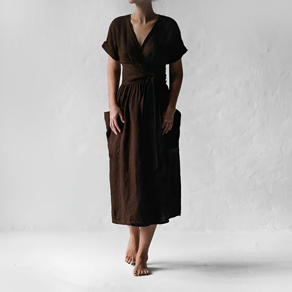 Vrouwelijke Zomerjurk Elegant Lange Jurk voor Dames