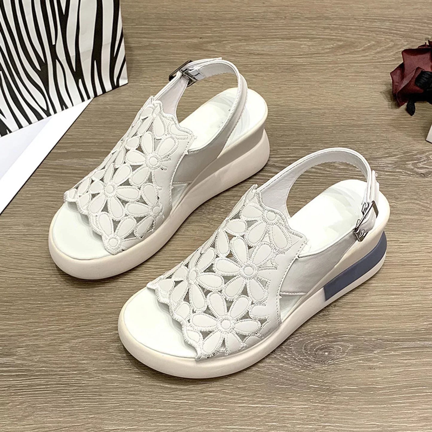 Dames Sandalen Comfortabel met Zachte Zool