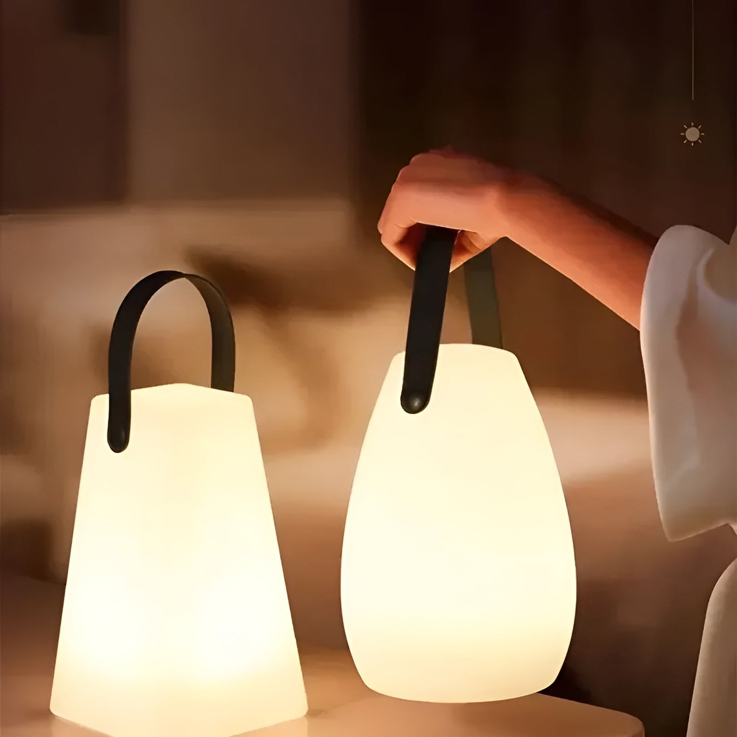 Draadloze LED Tafellamp Waterdicht RGB Dimbaar Oplaadbaar
