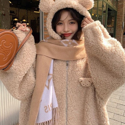 Dames Teddyjas Warme Berenjas Trendy Zacht