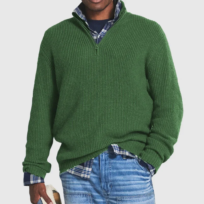 Waterdichte Heren Zipsweater Warm en Kwaliteit