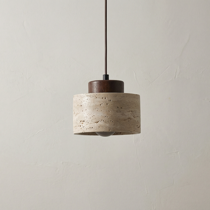 Vidar – Moderne Stenen Hanglamp met Natuurlijke Textuur