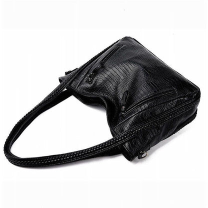 Dames Schoudertas Grote Lederen Tas Trendy Model