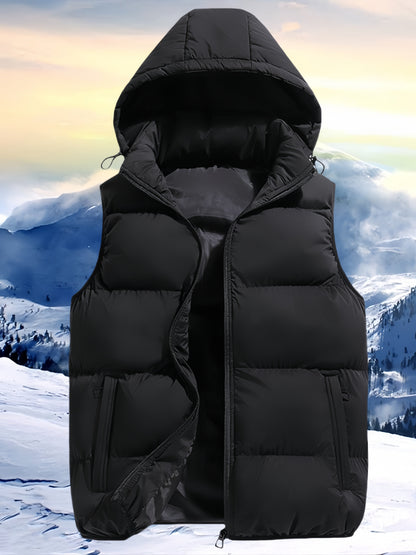 Lichtgewicht Gilet met Kap
