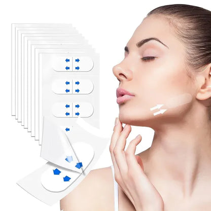 Onzichtbare Gezichtstape voor Natuurlijke Lifting en Stevigheid Transparant Huidvriendelijk V-Lijn Contouring