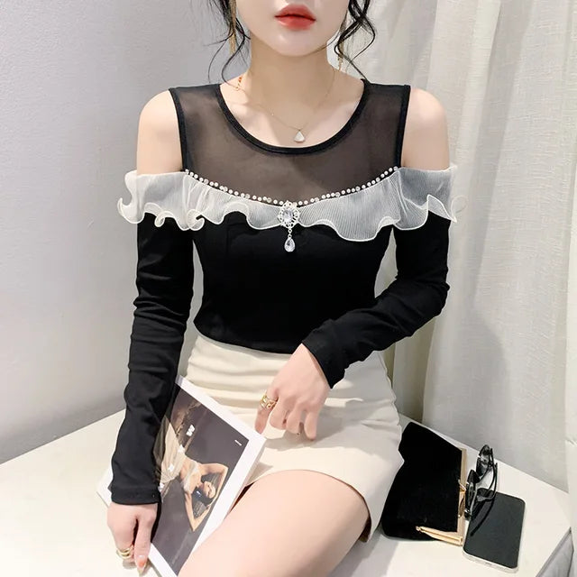 Vrouwen Off-Shoulder T-Shirt Zomer Jurk Stijlvol