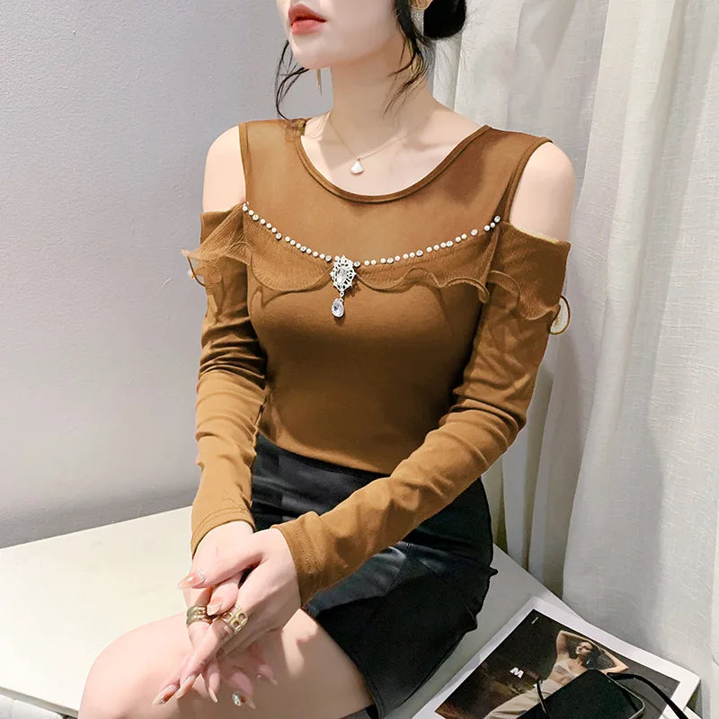 Vrouwen Off-Shoulder T-Shirt Zomer Jurk Stijlvol