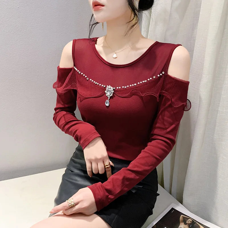 Vrouwen Off-Shoulder T-Shirt Zomer Jurk Stijlvol